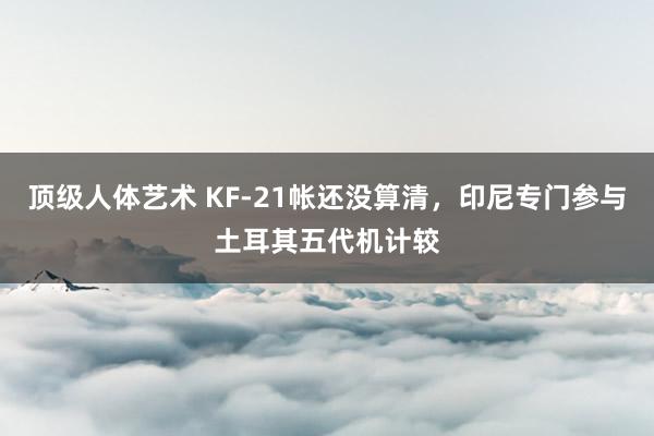 顶级人体艺术 KF-21帐还没算清，印尼专门参与土耳其五代机计较